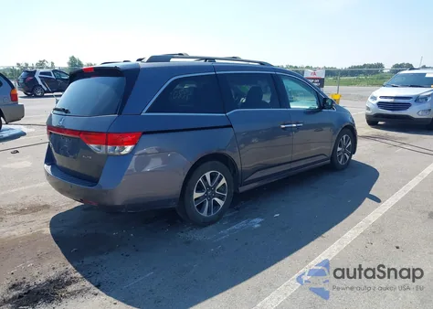2015 Honda Odyssey Touring/Touring Elite from USA, damaged, VIN 5FNRL5H90FB117022